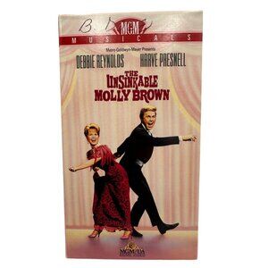 The Unsinkable Molly Brown VHS 1964 Musical Debbie Reynolds Harve Presnell MGM